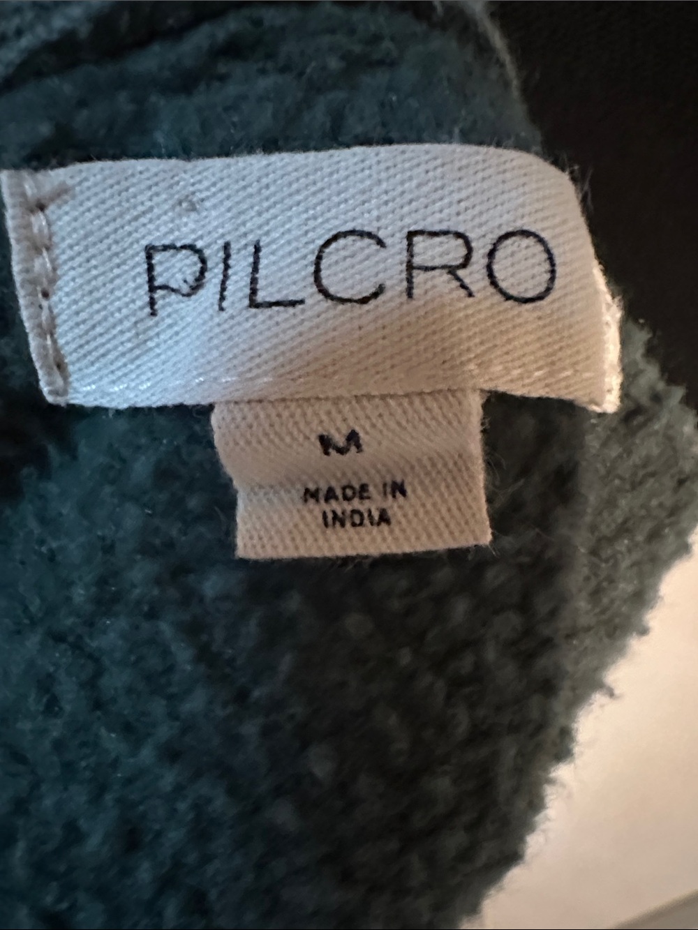 Pilcro Green Oversized Crewneck Sweatshirt M - Picture 2 of 6